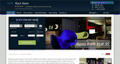 Desktop Screenshot of blackhotelrome.com